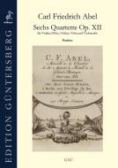 Sechs Quartette op. 12 - Partitur 