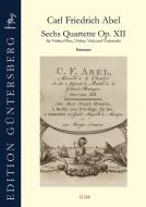 Sechs Quartette op. 12 - Stimmen 