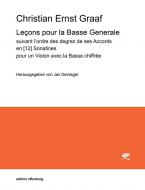 Lecons pour la Basse Generale 