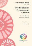2 Sonaten in d und g-Moll 