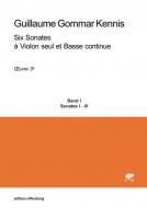 6 Sonates à Violon seul et Basse continue, op. 3 I 