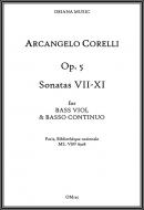 Sonaten op. 5 - Sonaten VII-XI 