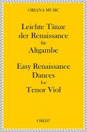 Leichte Tänze der Renaissance für 2 Altgamben  