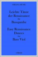Leichte Tänze der Renaissance für 2 Bassgamben  