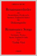 Renaissance-Lieder für 2 Diskantgamben 