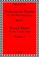 Französische Duette für zwei Diskantgamben 1 