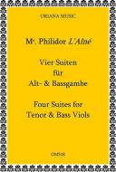 4 Suiten für Alt- & Bassgambe 
