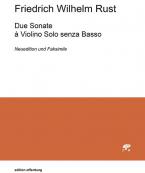 2 Sonate à Violino Solo senza Basso 