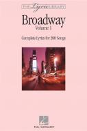 Broadway Vol. 1 