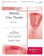 Alleluia, Give Thanks 