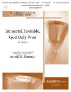 Immortal, Invisible, God Only Wise 