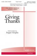 Giving Thanks 