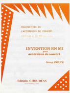Invention En Mi Accordeon de Concert 