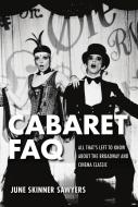 Cabaret FAQ 