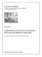 37 Duetti Liutistici del Rinascimento Inglese 