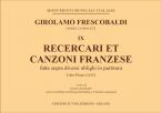 Recercari et canzoni franzese 