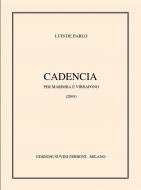 Cadencia (2004) per Marimba e Vibrafono (7 Ca.) 