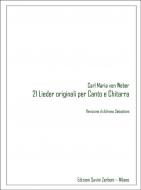 21 Lieder per voce e chitarra 