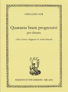 Quaranta brani progressivi per chitarra 