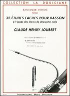 32 Etudes faciles 