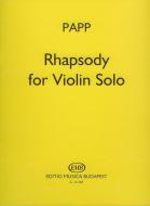 Rhapsody For Violin Solo 