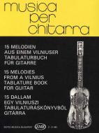 15 Melodies From A Vilnius Tabulature Book 