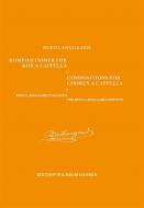 Kompositioner for Kor a Capella 