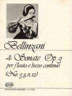 4 Sonate per flauto e basso continuo 