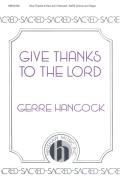 Give Thanks To The Lord 