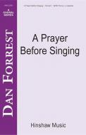 A Prayer Before Singing 