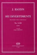 Sei divertimenti No. 1-3 