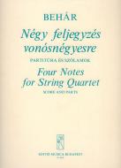 4 Notes for String Quartet 