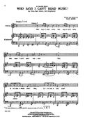 Who Says I Can't Read Music! 