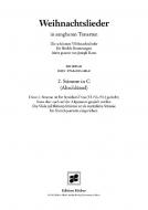 Weihnachtslieder in sangbaren Tonarten 