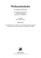 Weihnachtslieder in sangbaren Tonarten 