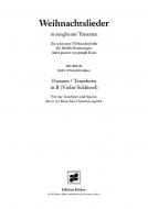 Weihnachtslieder in sangbaren Tonarten 