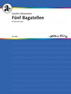 Fünf Bagatellen W 37 Download