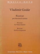 Ricercar für Klavierquartett 