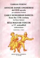 Early Hungarian Dances From The 17th Century 