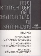 Six Movements for chamber ensemble 