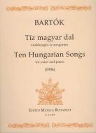 Ten Hungarian Songs for voice and piano 