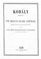 Five Mountain-Tcheremissian Folksongs 