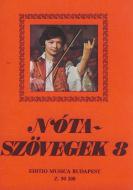 Notaszövegek 8 