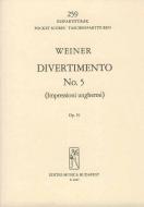 Divertimento No. 5 (Impressioni ungheresi) 