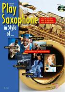 Play Saxophone in the Style Of... 