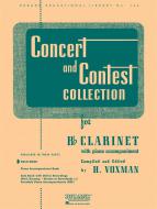 Concert And Contest Collection B Flat Clarinet Solo Part Only 