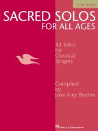 Sacred Solos for All Ages 