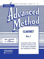 Rubank Advanced Method Vol.1 Clarinet 
