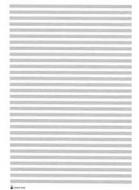 Notenblock Großpartiturblock Din A3 hoch (29,7x42) 30 Systeme 