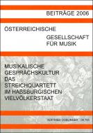 Musikalische Gesprächskultur - das Streichquartett 